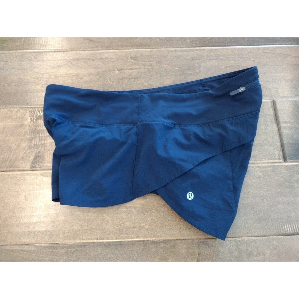 LULULEMON Women's EEUC Speed Up navy blue LR Low Rise 2.5